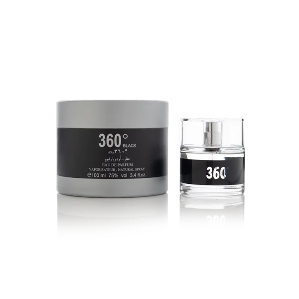 360 Black 100ml Arabian Oud Perfume for Men