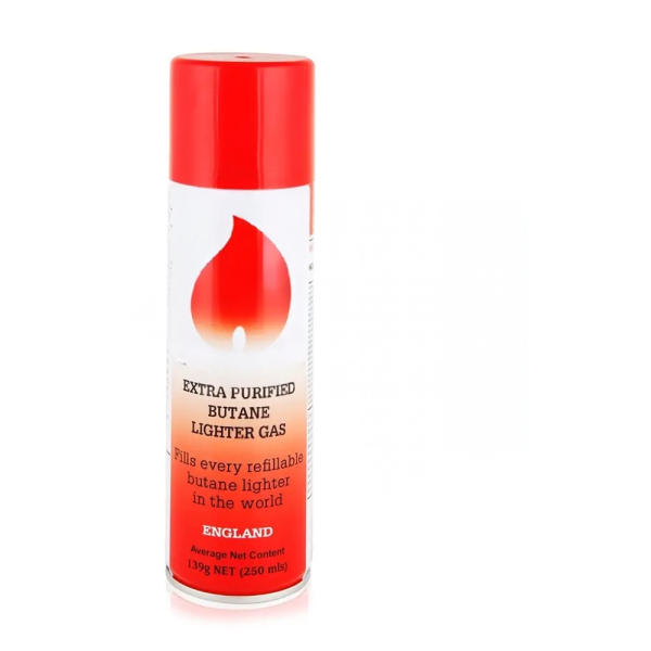 Concord Extra Purified Butane Lighter Gas Refill with Multi Nozzle 250ML