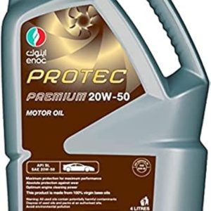 Enoc, Protec Premium Motor Oil, 20W-50, 4Liters