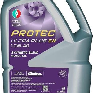 ENOC Protec Ultra Petrol Engine Oil Plus SN 10W-40-4Litre