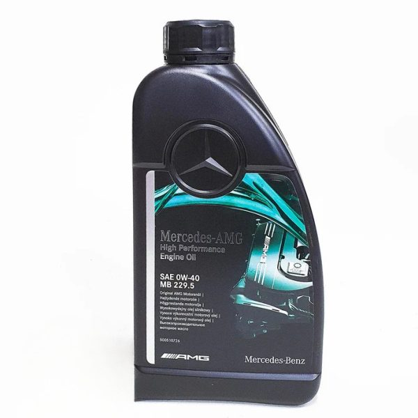 Mercedes Benz AMG HIGH PERFORMANCE ENGINE OIL SAE 0W40 FULY SYNTHETIC MB229.5 1LTR