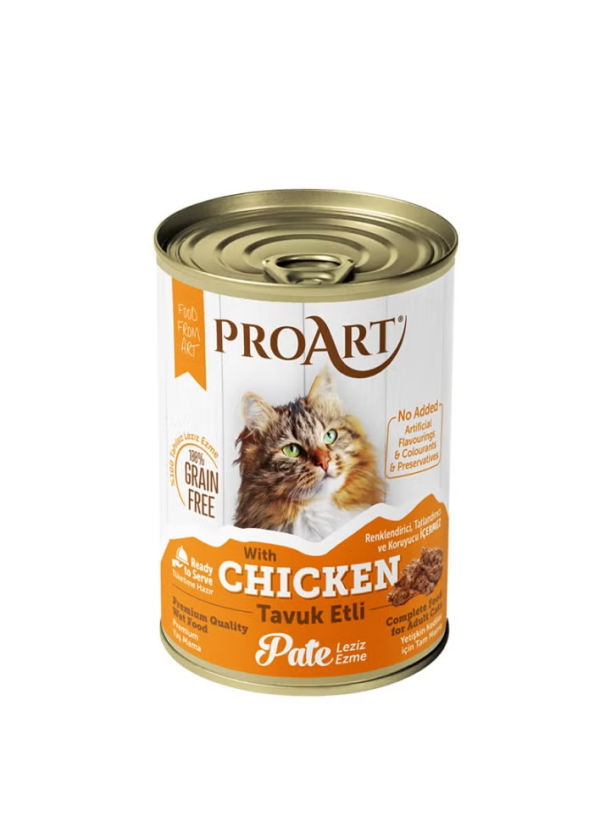 Proart Adult Cat Pate With Chicken 400g