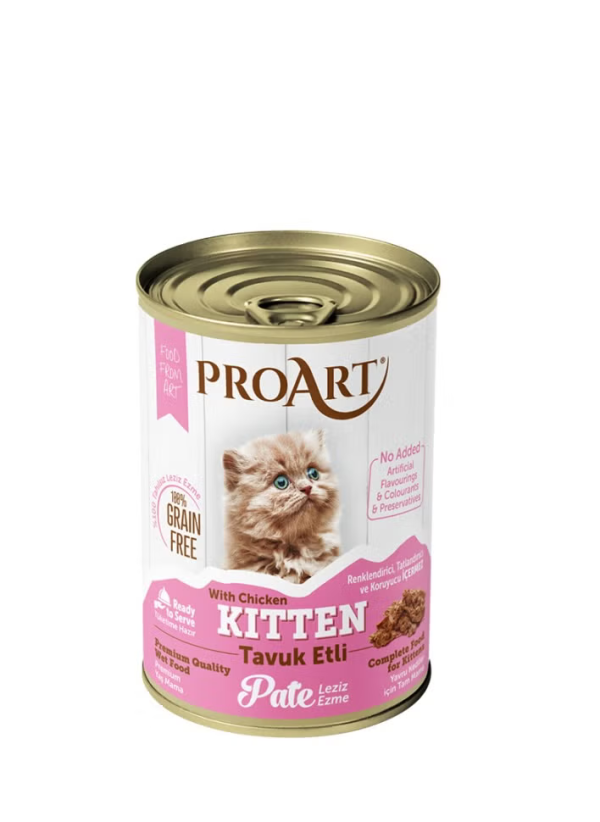 Proart Kitten Pate With Chickens 400g