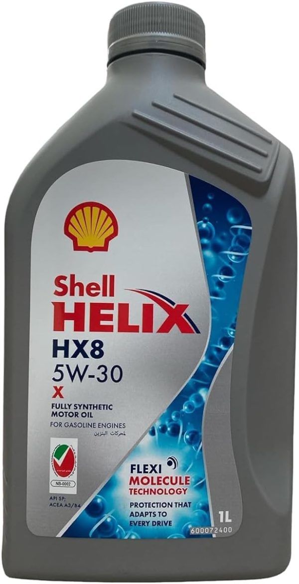 Shell Helix HX8X 5W-30 - 1L Fully Synthetic Motor Oil