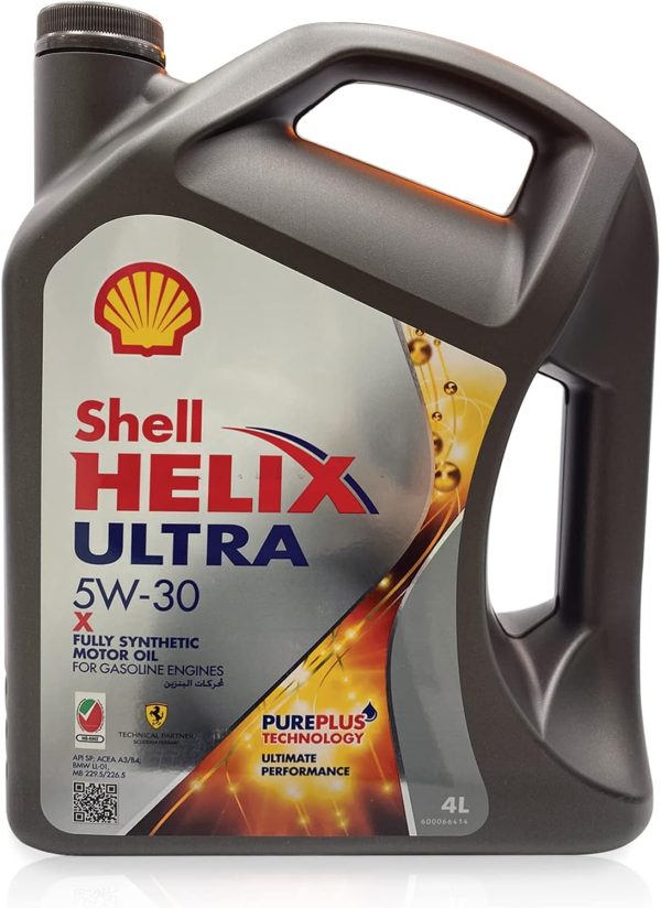 Shell Helix Ultra 5W-30 - 4L Fully Synthetic Motor Oil